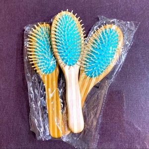 New - SugarBear Hair Natural Wood Hair Brush